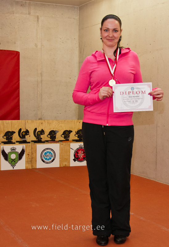 Riin Parmas - RMK spordipäeva laskevõistluste Naiste I koht